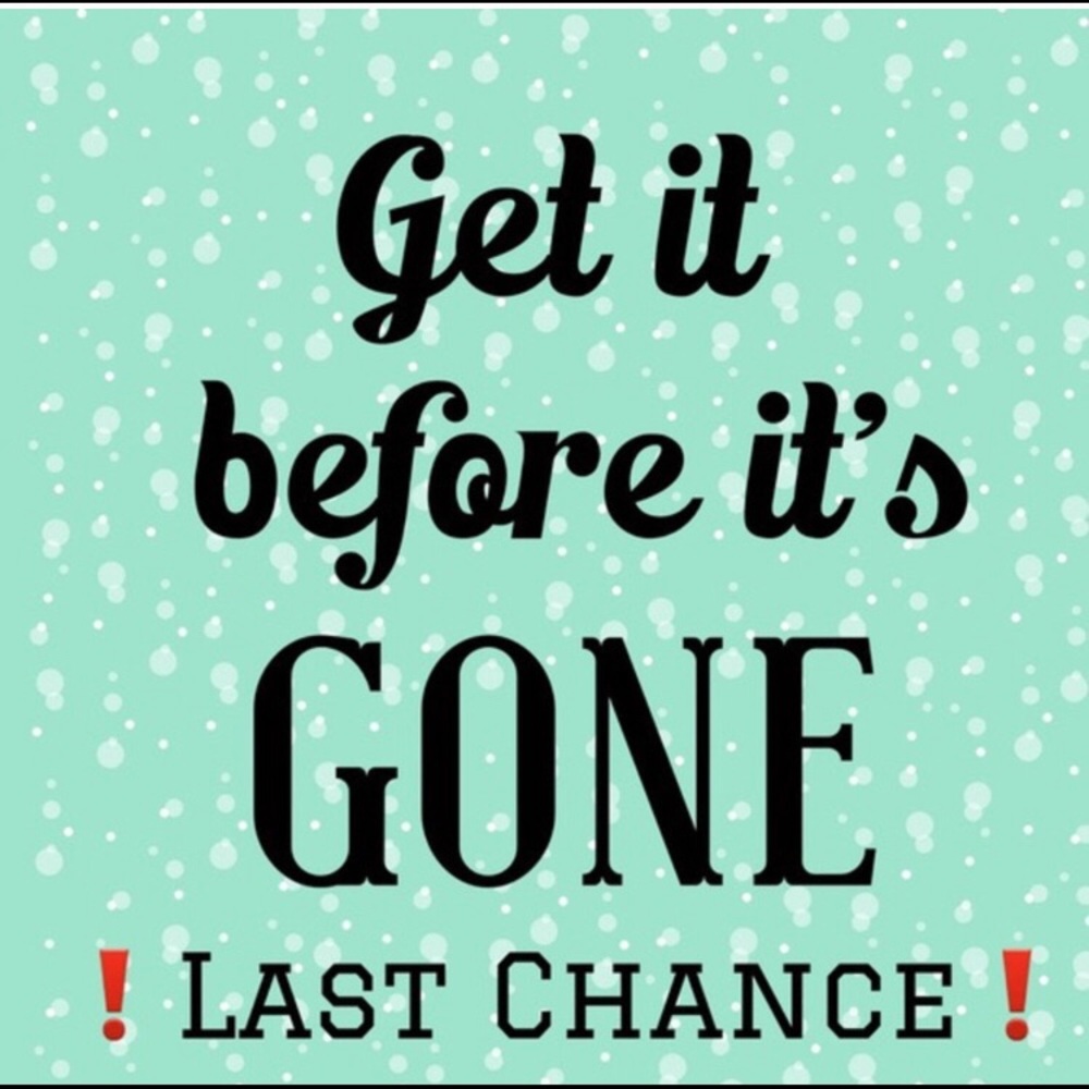 Most Items Will Be Gone! Get It Now!